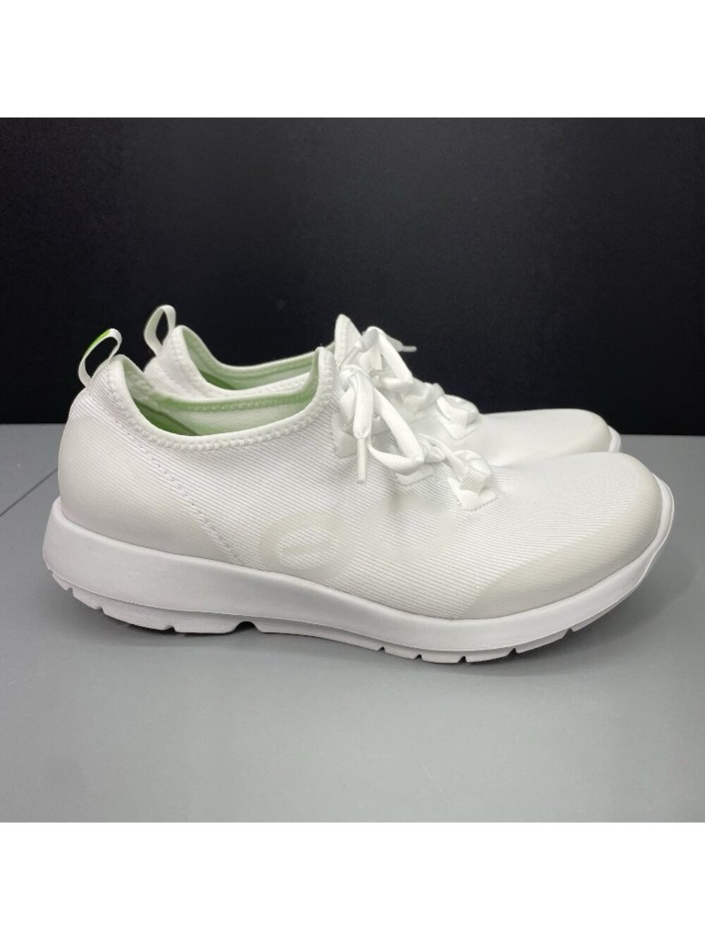OOFOS OOmg Sport LS Sneakers Shoes Recovery Walking Comfort White Womens 8.5